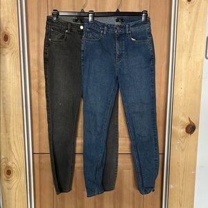 Volcom Classic Blue and Black Women's Jeans